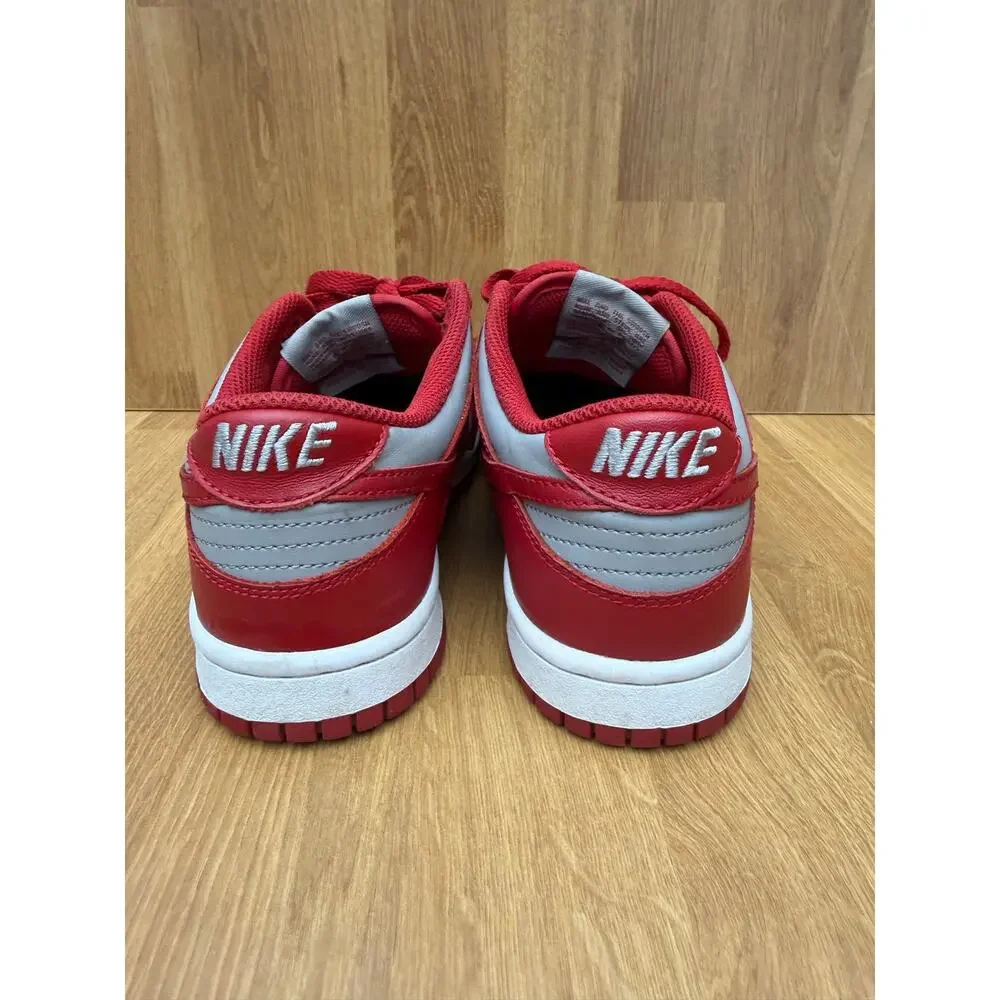 Nike Dunk Low Retro GS Wolf Grey University Red Size 5.5Y
